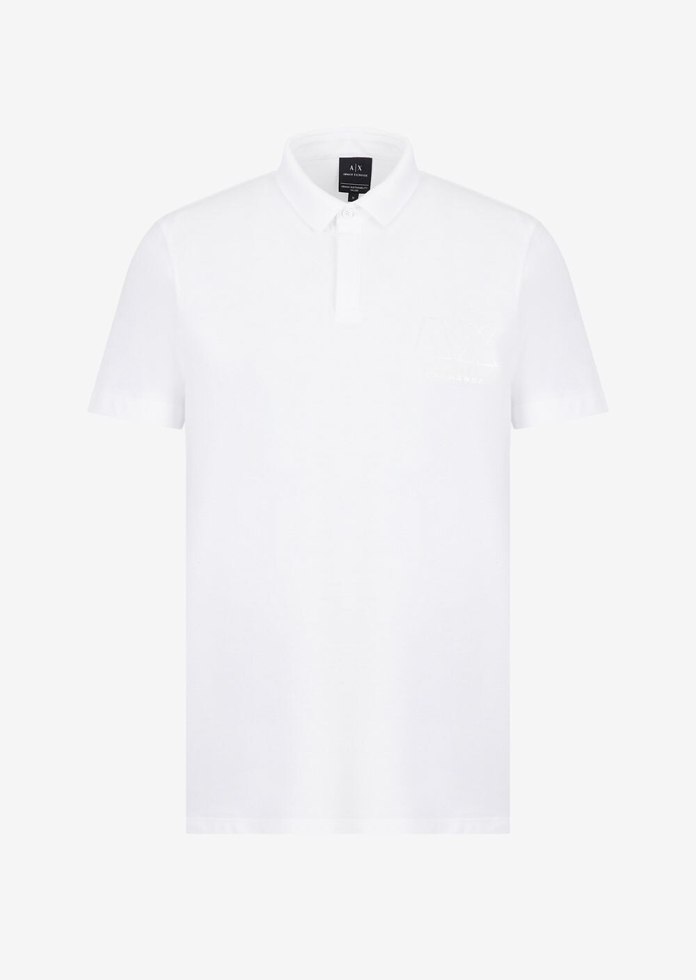 

Футболка поло Armani Exchange, белый