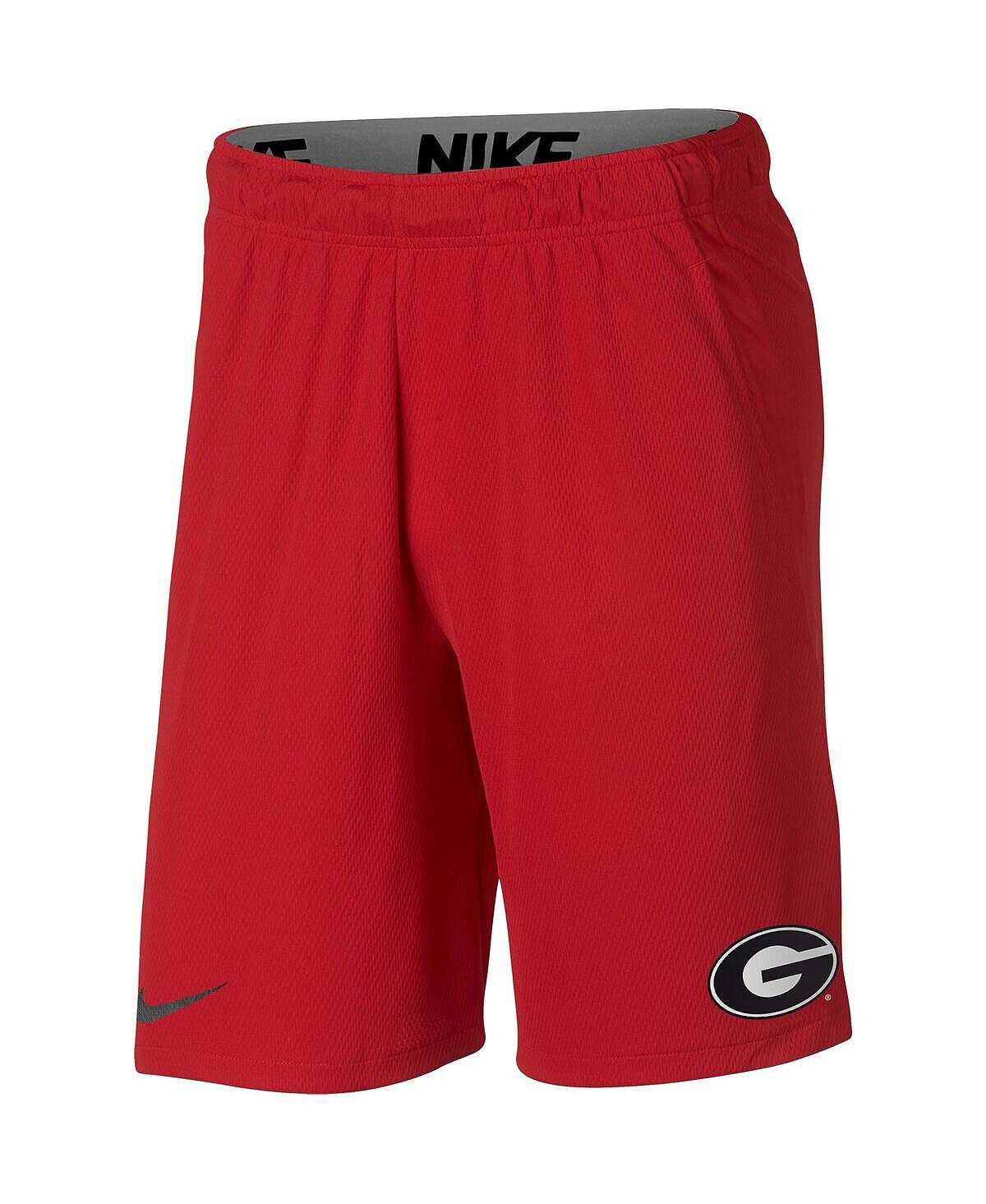 

Мужские шорты red georgia bulldogs hype performance Nike, красный