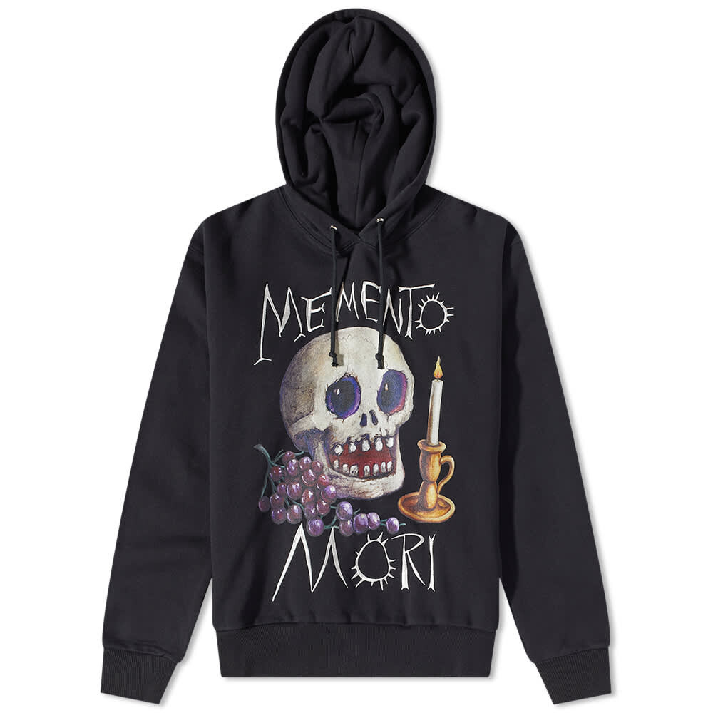 

Толстовка Endless Joy Momento Mori Skull Print Popover Hoody, Черный