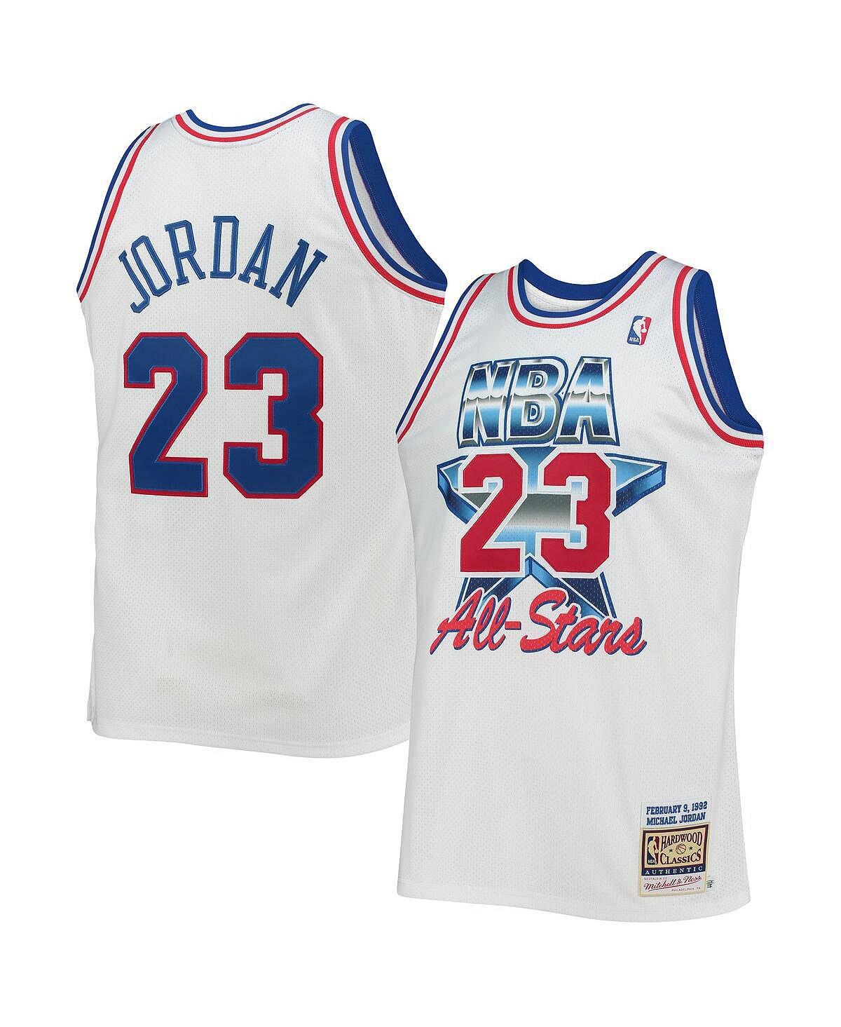 Мужская майка michael jordan white eastern conference hardwood classics  1992 nba all-star game, аутентичная джерси Mitchell & Ness, белый – купить  с доставкой из-за рубежа через платформу «CDEK.Shopping»