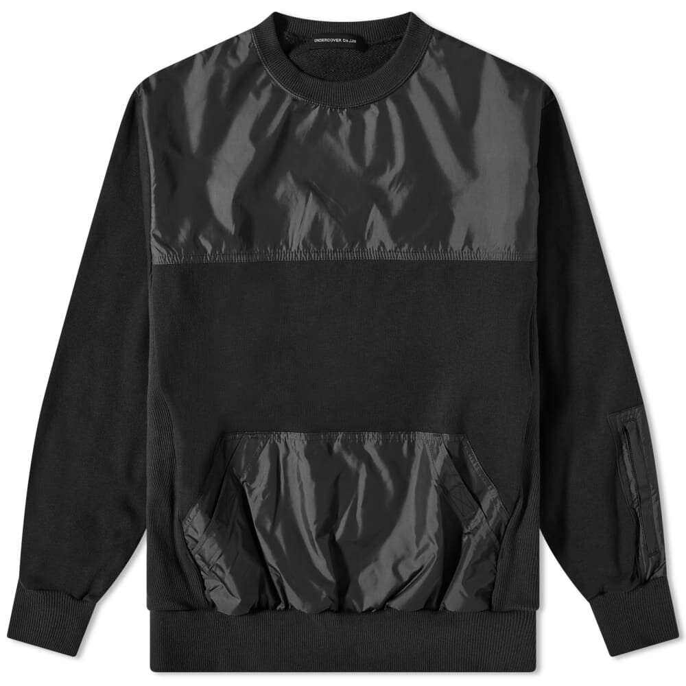 

Толстовка Undercover Nylon Pocket Crew Sweat, Черный