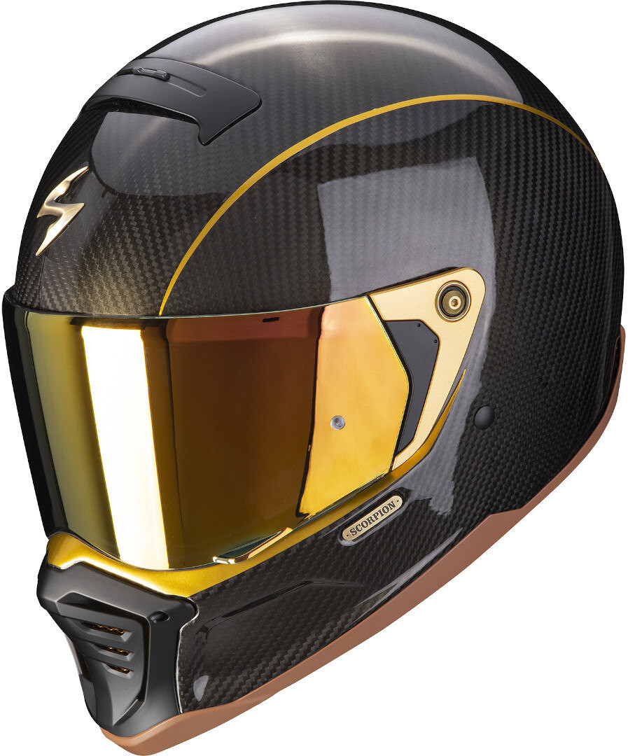 

Scorpion EXO-HX1 Carbon SE Solid Gold Шлем,