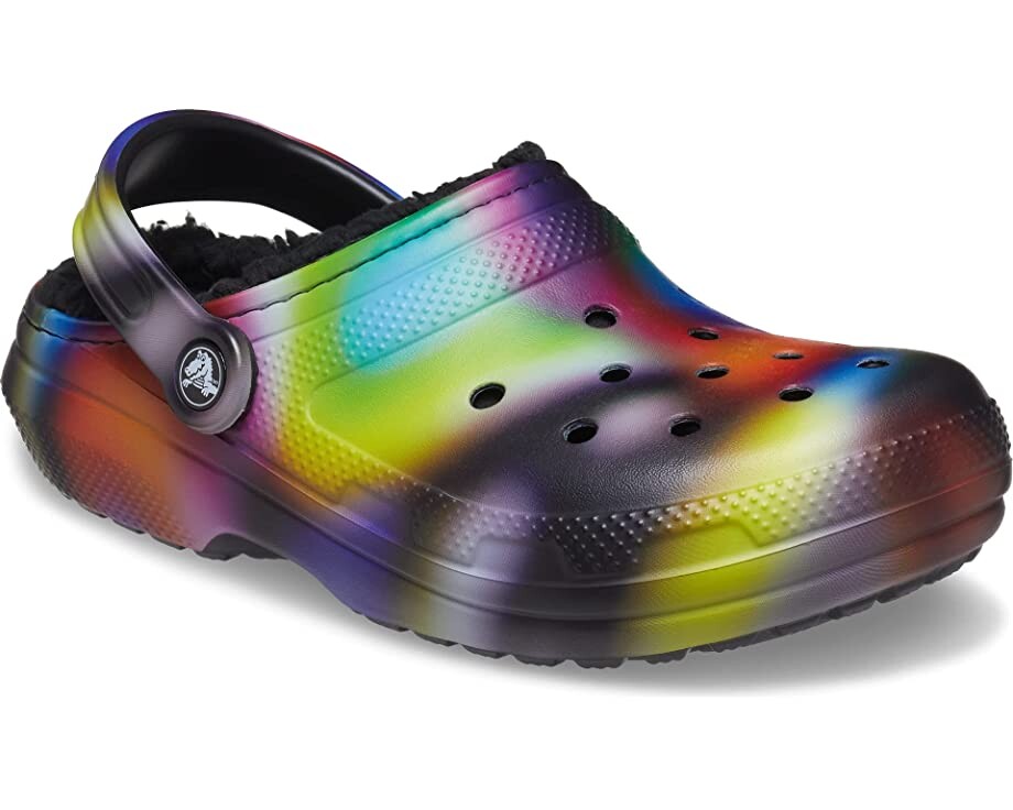 

Сабо Classic Lined Tie-Dye Clog Crocs, черный