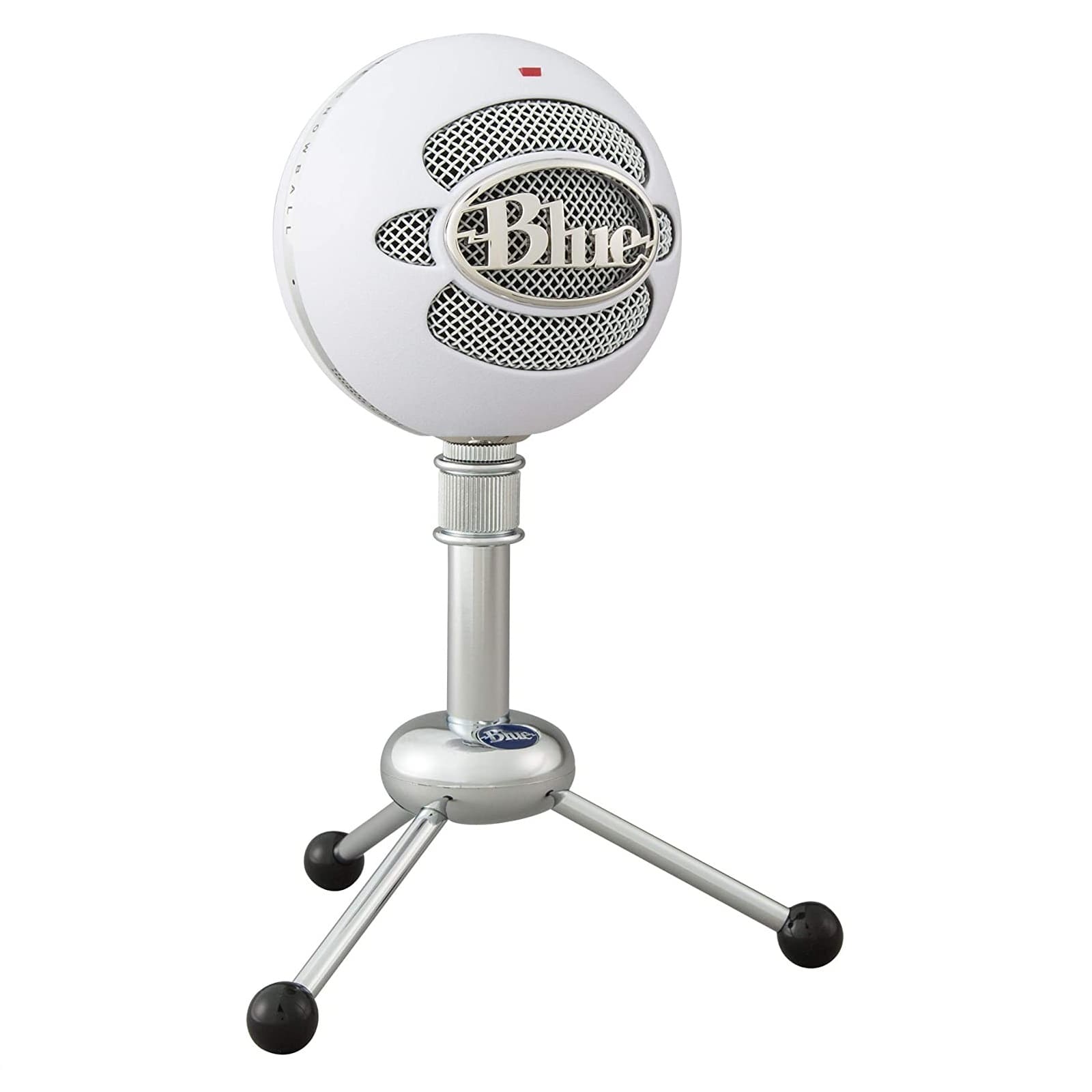 Микрофон Blue Snowball, текстурный белый микрофон проводной blue snowball ice белый