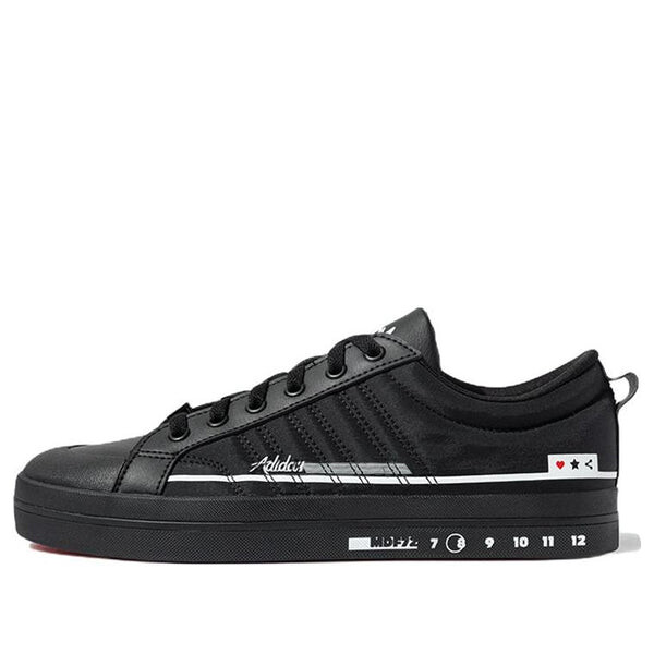

Кроссовки adidas neo Bravada 'Black White' HP9682, черный