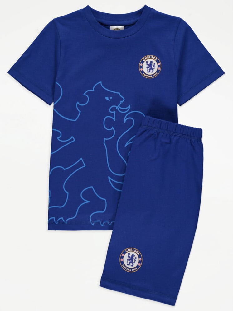 

Синяя короткая пижама Chelsea Football Club George., синий