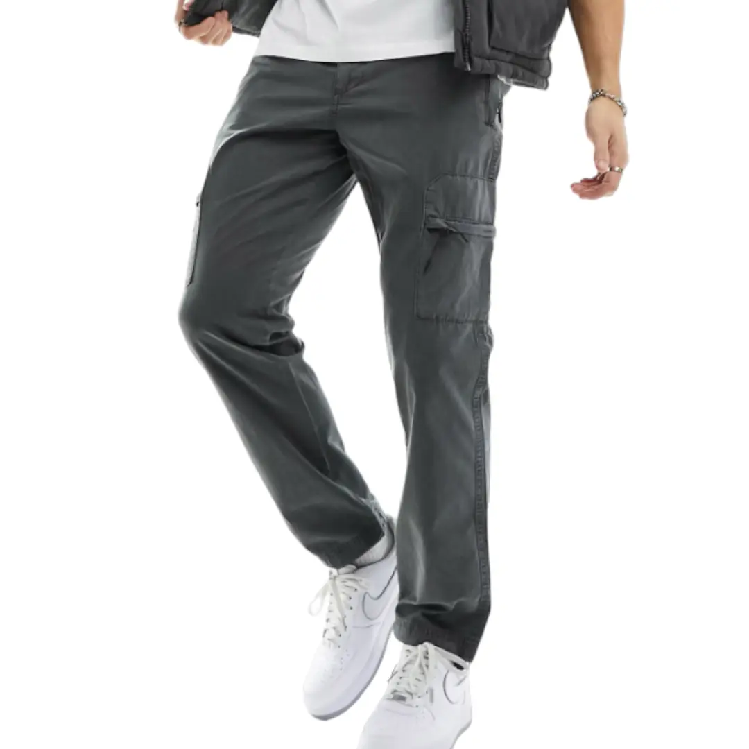 

Брюки Jack & Jones Tapered Technical Cargo, серый
