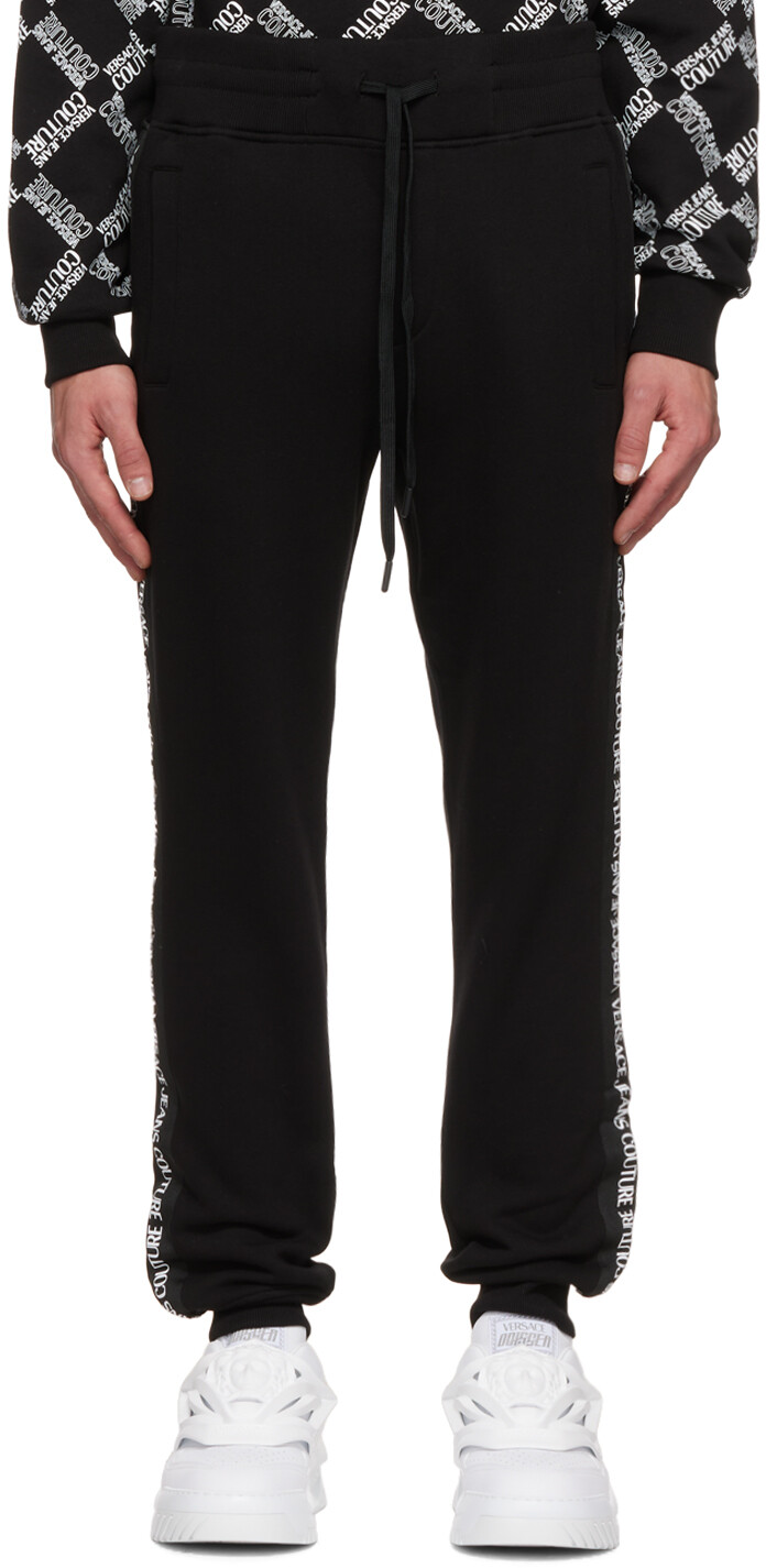 

Черные брюки Bonded Lounge Versace Jeans Couture, Черный