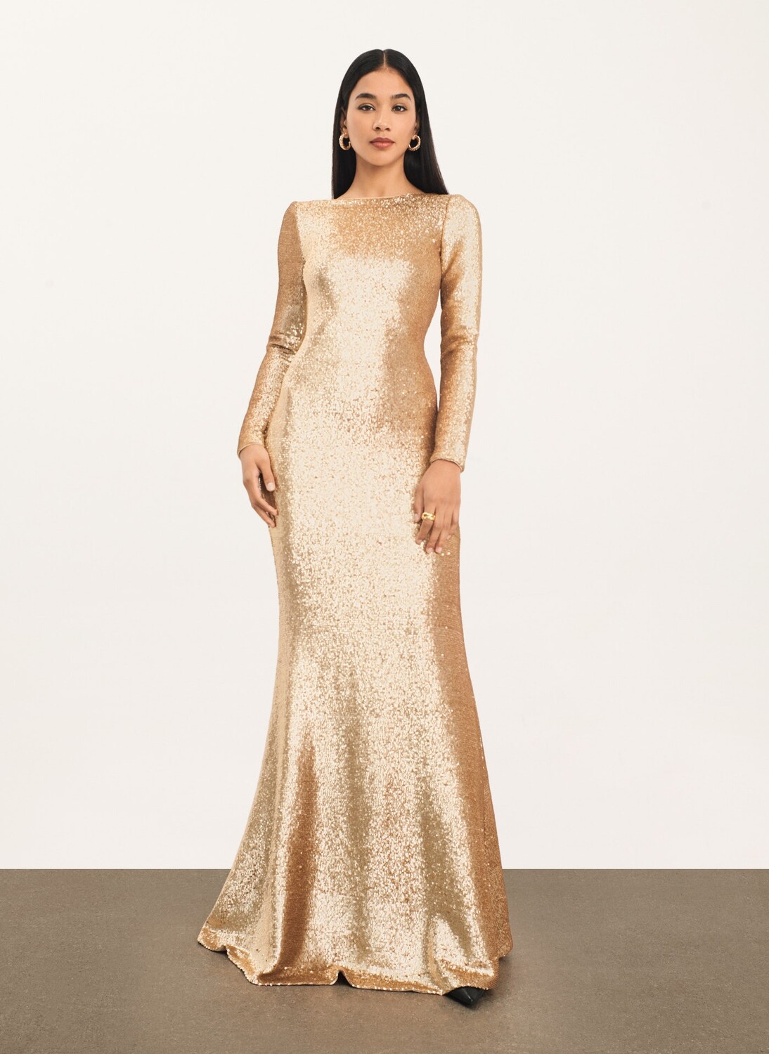 

Платье с пайетками Donna Karan