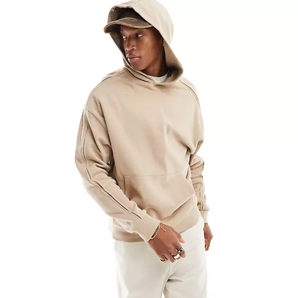 

Толстовка Asos Design Oversized, бежевый