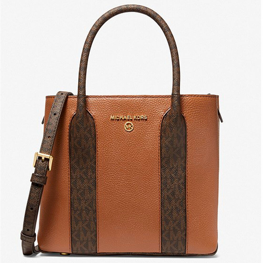 

Сумка Michael Michael Kors Austin Medium Pebbled Leather Messenger, коричневый