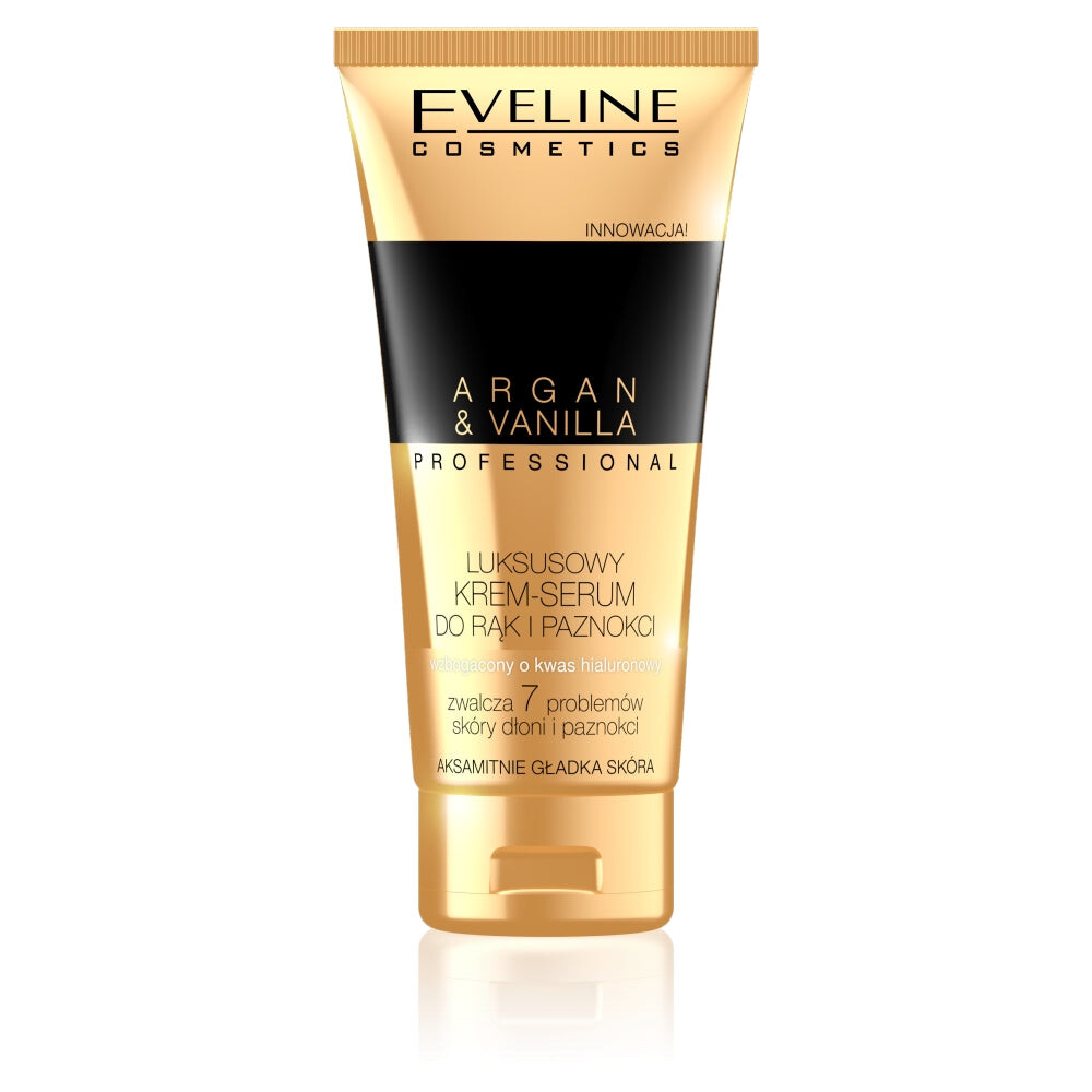 

Eveline Cosmetics Роскошный крем-сыворотка Argan&Vanilla для рук и ногтей 100мл