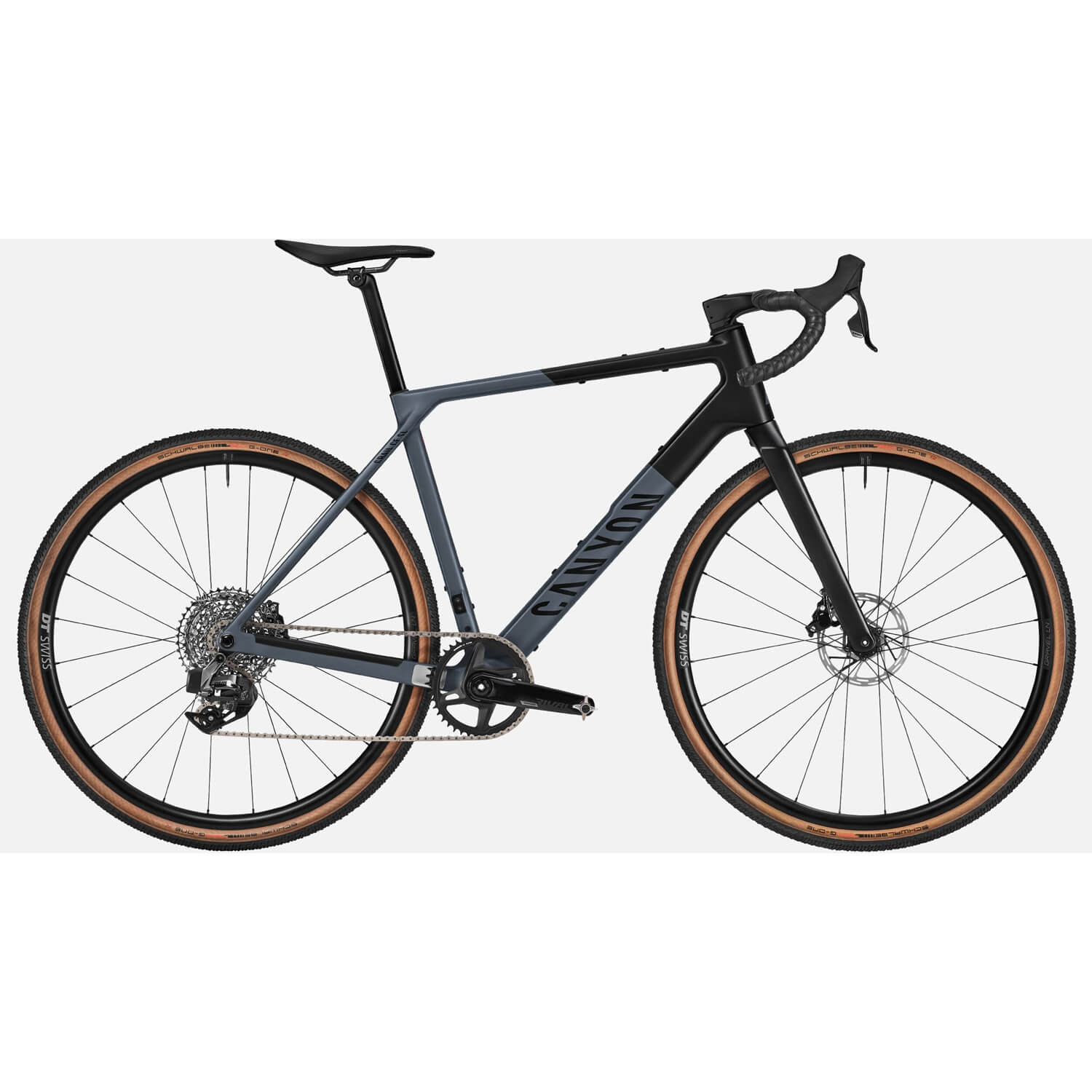 Гравийный велосипед Canyon Grail CF SL 7 AXS, темно-серый