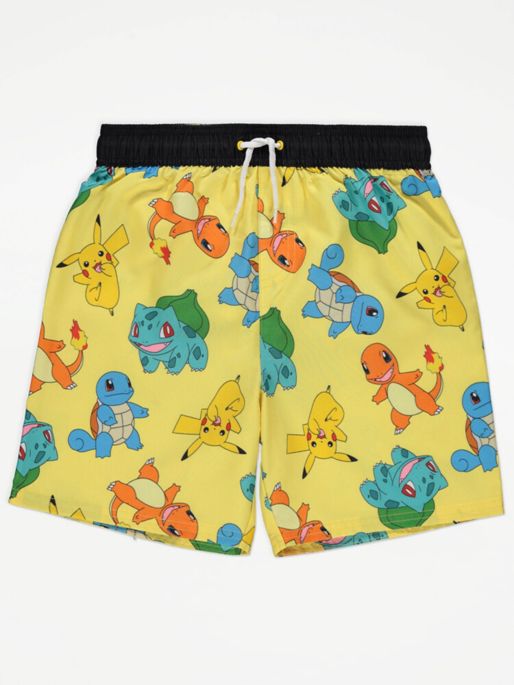 

Желтые плавательные шорты Pokémon George., желтый