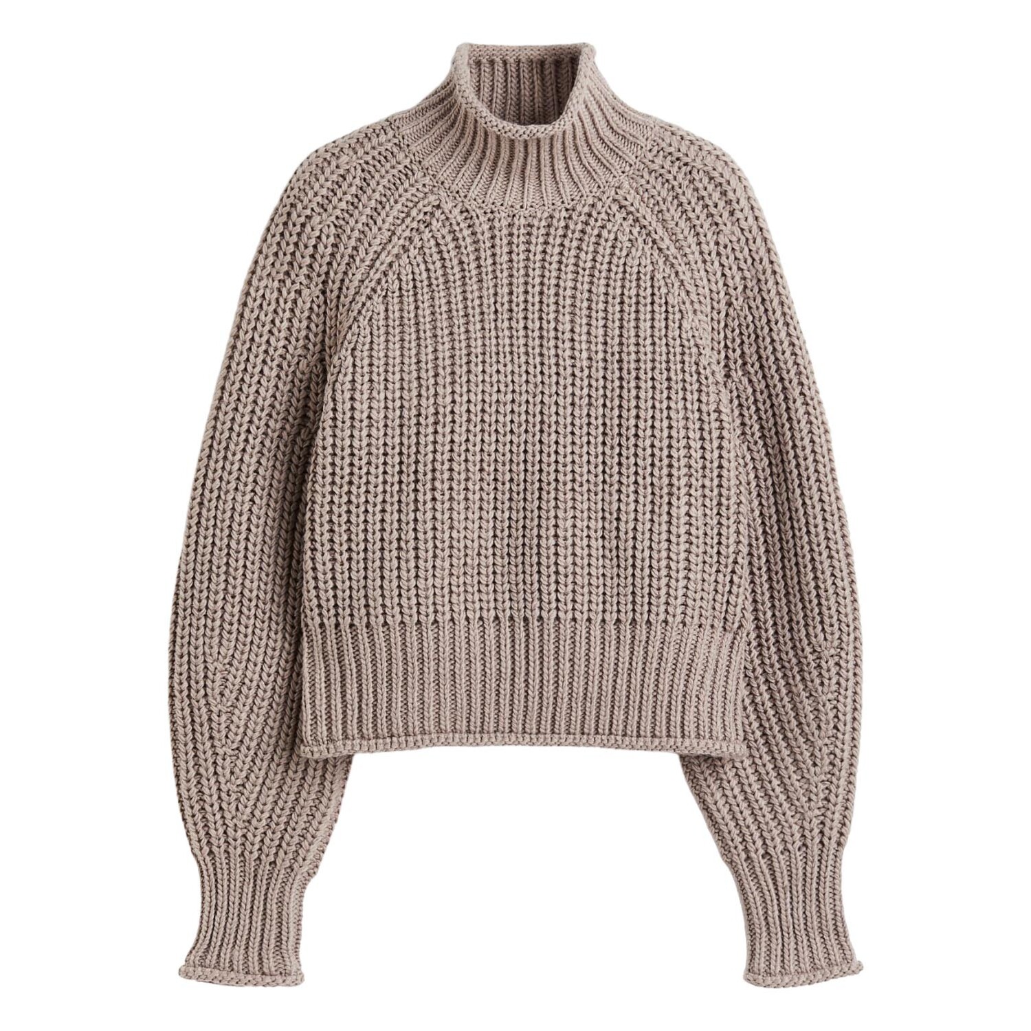 

Свитер H&M Knit, серо-коричневый