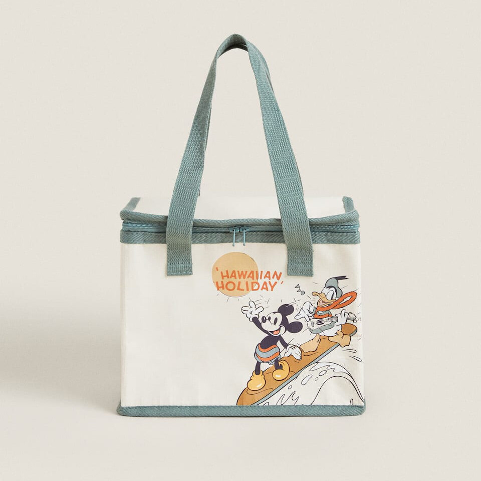 

Сумка-холодильник Zara Home Disney, бежевый/серый