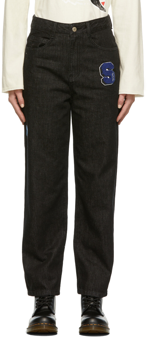 

Джинсы SSENSE Exclusive Black Sambypen Edition Denim SJYP