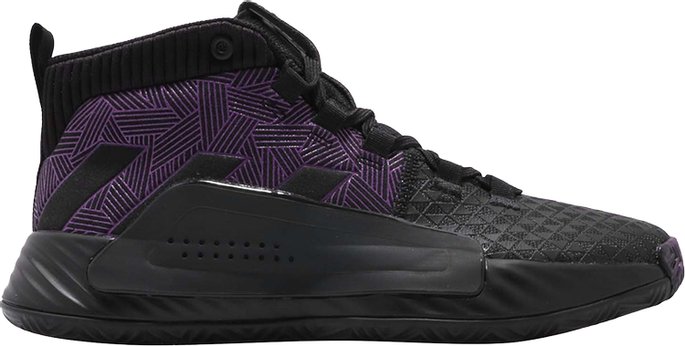 

Кроссовки Adidas Marvel Avengers x Dame 5 J 'Heroes Among Us: Black Panther', черный