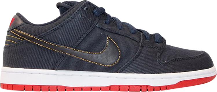 Кроссовки Nike Dunk Low Pro SB QS 'Levi's', синий - фото