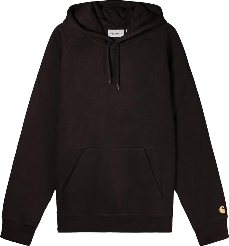 Худи Carhartt WIP Chase Hoodie 'Black', черный - фото