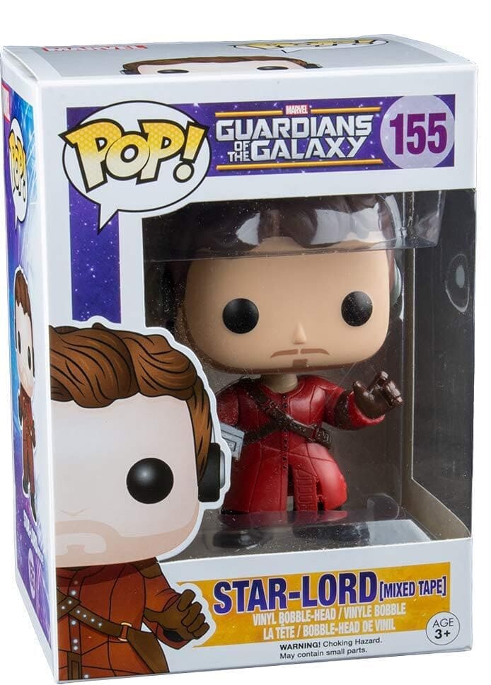 

Виниловая фигурка Funko POP! Marvel Guardians of the Galaxy Star Lord Mixed Tape