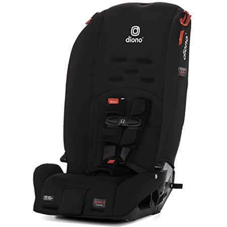 Детское автокресло Diono Radian 3R 3-In-1 Convertible, черный кресло трансформер оливер