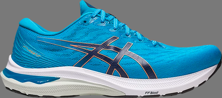 Кроссовки gt 2000 11 'island blue' Asics, синий - фото