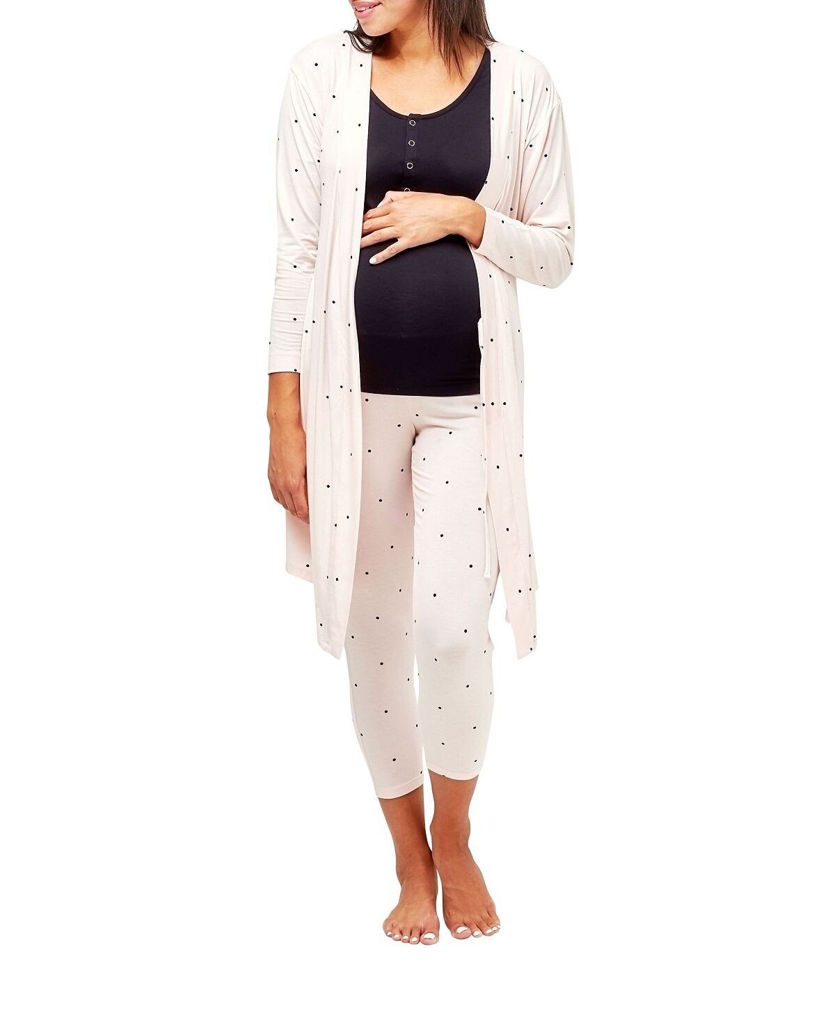 

Халат для беременных second skin Nom Maternity, белый