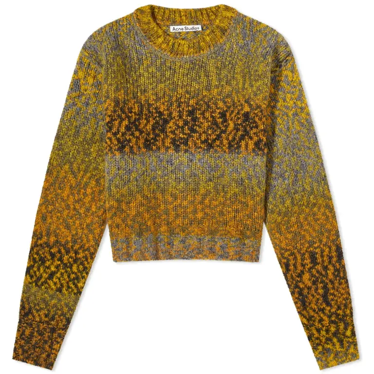 

Свитер Acne Studios Krusilla Pixel Gradient, мультиколор