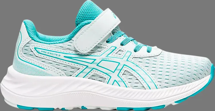 

Кроссовки pre excite 9 ps 'soothing sea' Asics, синий