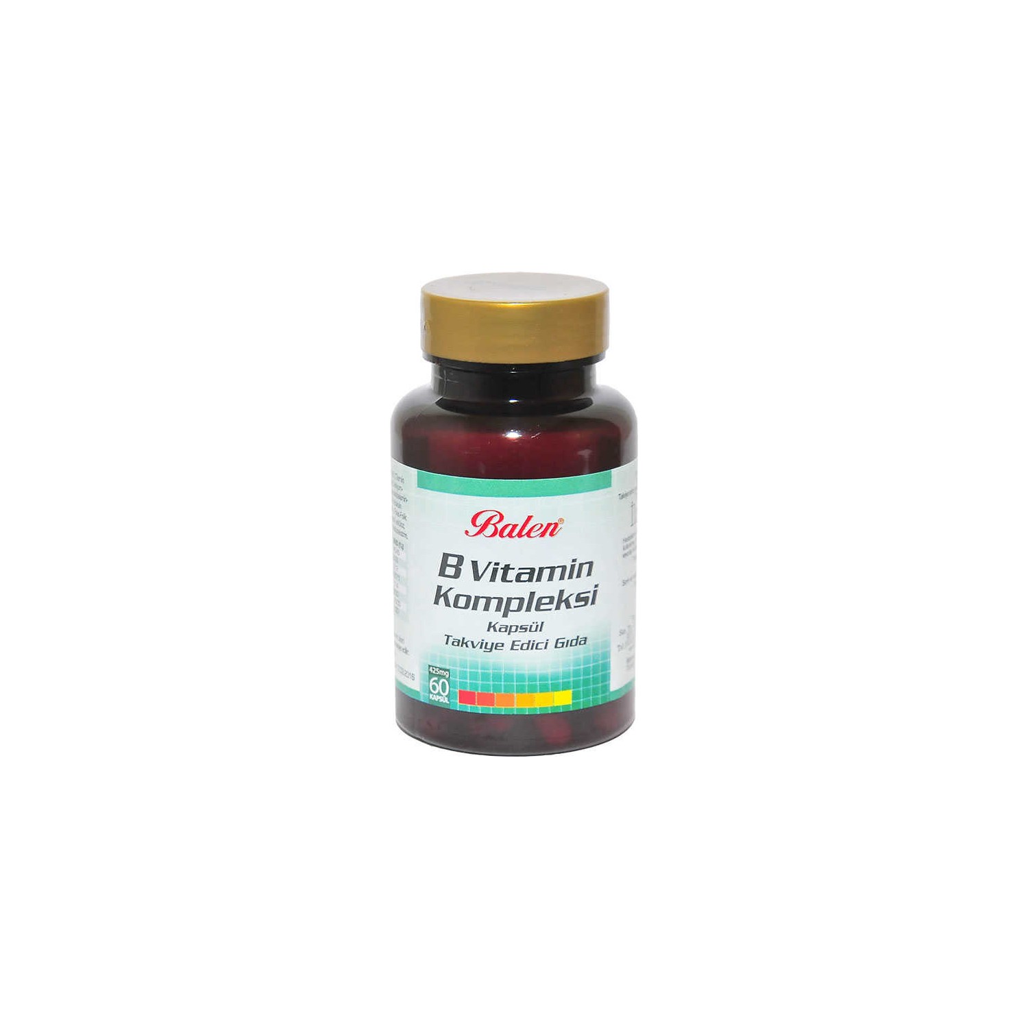 Витамин B Balen, 60 капсул kal комплекс коферментов витаминов группы b натуральный вкус мяты и какао 60 жевательных таблеток