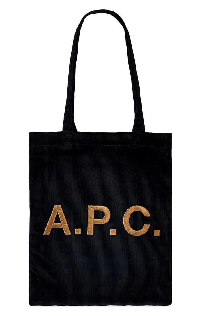

Сумка-тоут A.P.C. Lou 'Marine', черно-синий