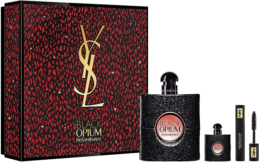 цена Парфюмерный набор Yves Saint Laurent Black Opium