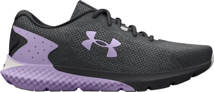 

Кроссовки Under Armour Wmns Charged Rogue 3 Knit Jet Grey Nebula Purple, серый