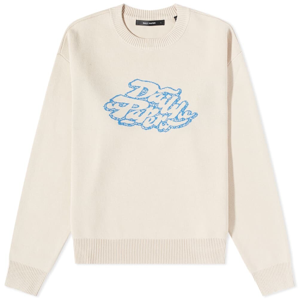 

Толстовка Daily Paper Pelaz Intarsia Logo Crew Knit