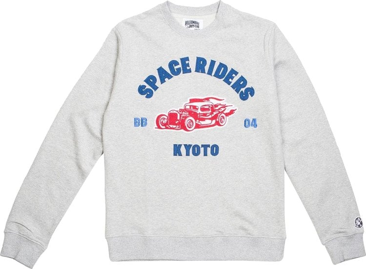 Толстовка Billionaire Boys Club Ride Or Fly Crewneck 'Heather Grey', серый - фото