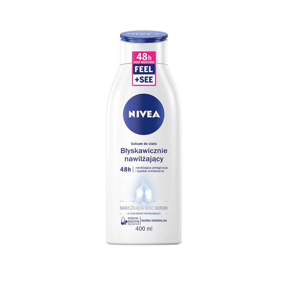 Nivea Мгновенно увлажняющий лосьон для тела 400мл