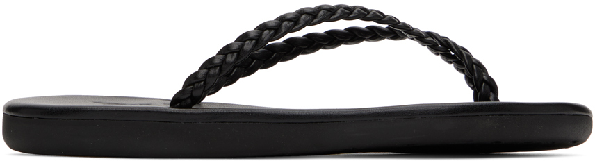 Черные сандалии Юлия Ancient Greek Sandals