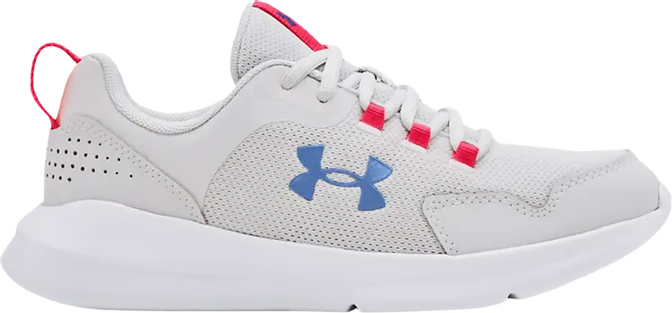 

Кроссовки Under Armour Essential NM GS Halo Grey Pink, серый