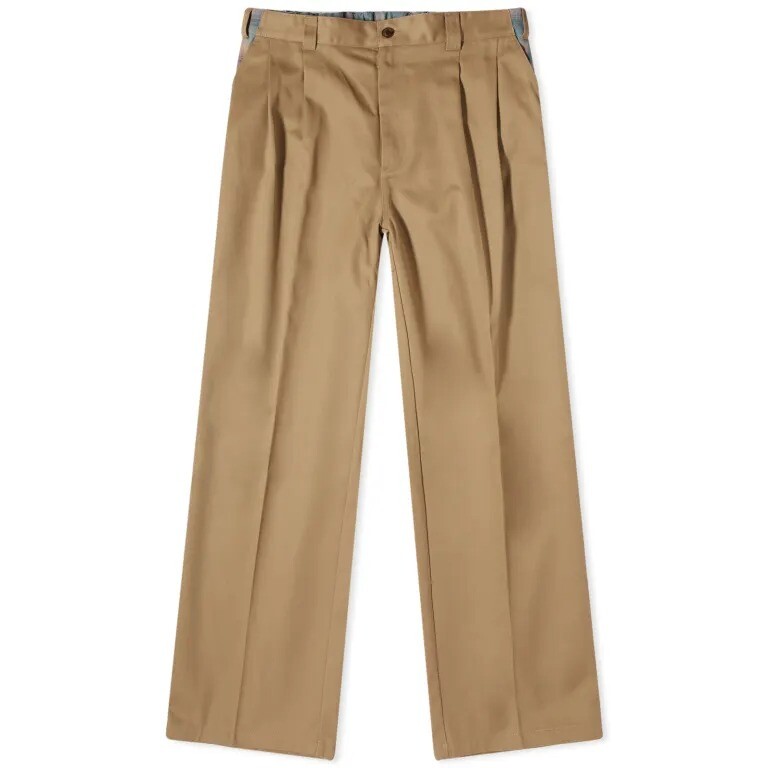 

Брюки Maison Margiela Wide Leg, бежевый