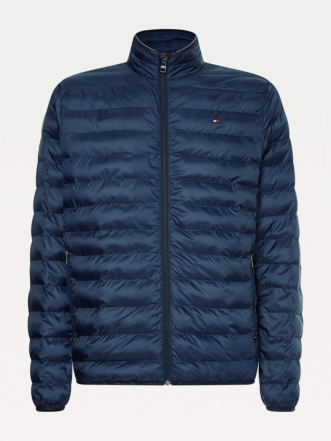 

Пуховик Tommy Hilfiger Recycled Packable, синий