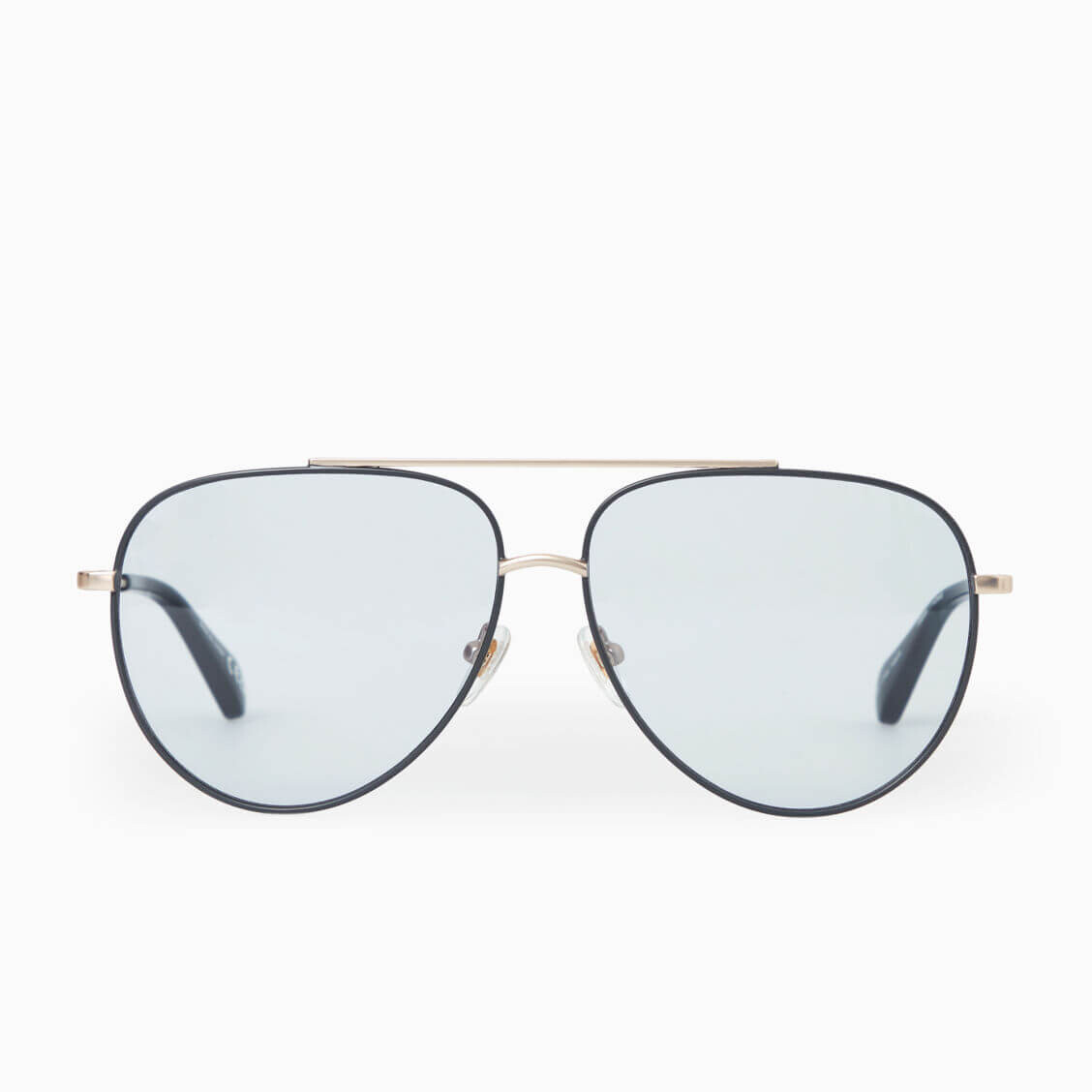 

Солнцезащитные очки COS The Aviator Metal, золотой/голубой