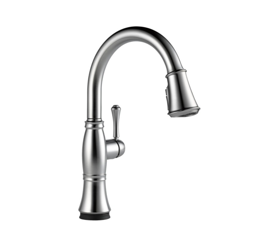 

Выдвижной кухонный кран Delta 9197T-Dst Cassidy, lumicoat arctic stainless