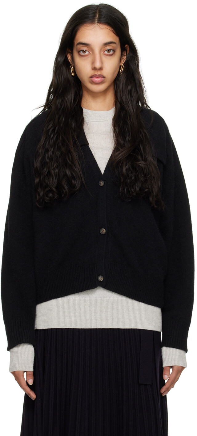 

Кардиган SSENSE Exclusive Black Mahe Loulou Studio, Черный
