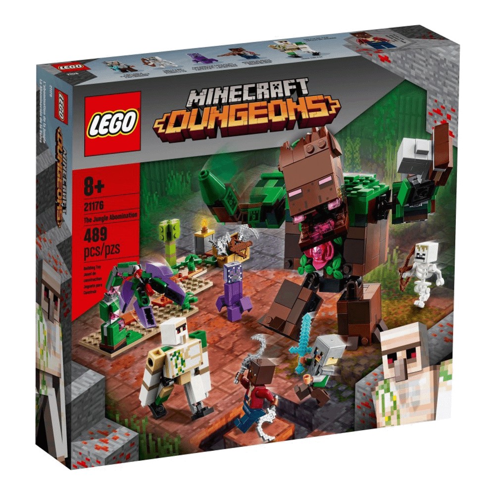 Конструктор LEGO Minecraft 21176 Монстры джунглей