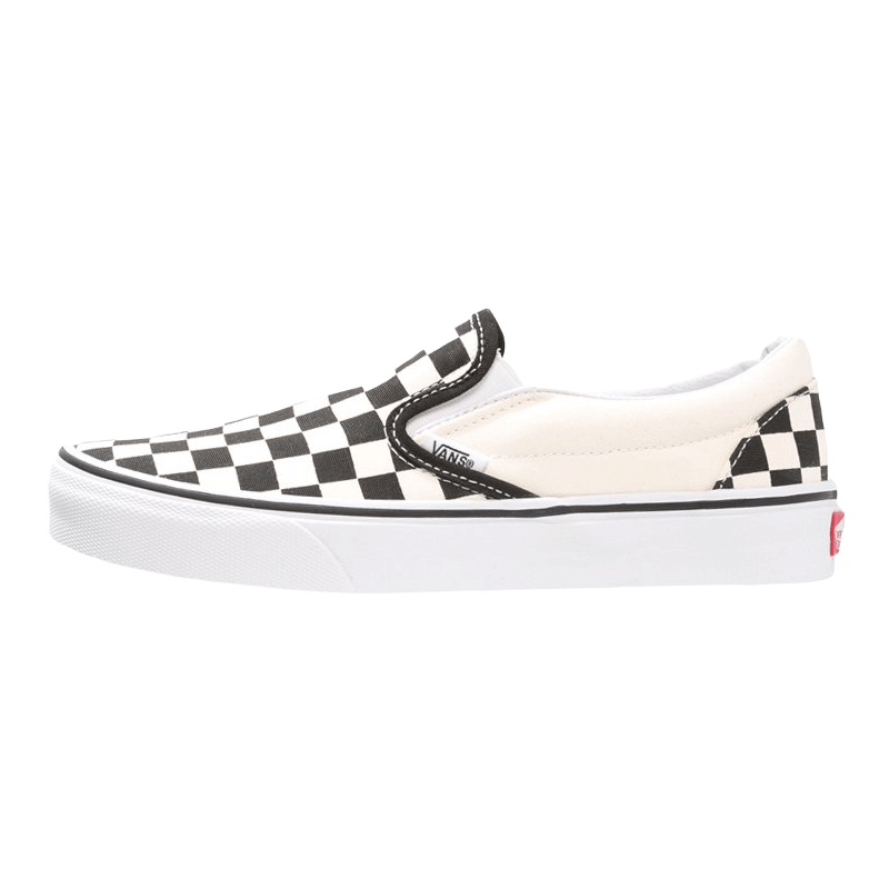 Кеды Vans Classic Slip-on, черный/белый - фото