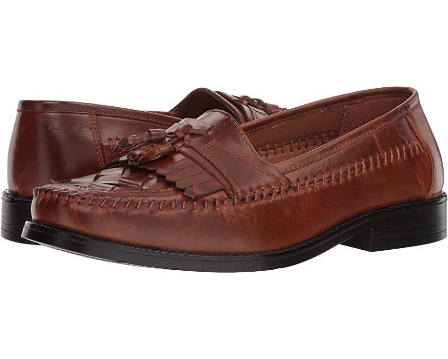 Лоферы Herman Tassel Loafer Deer Stags, кожа - фото