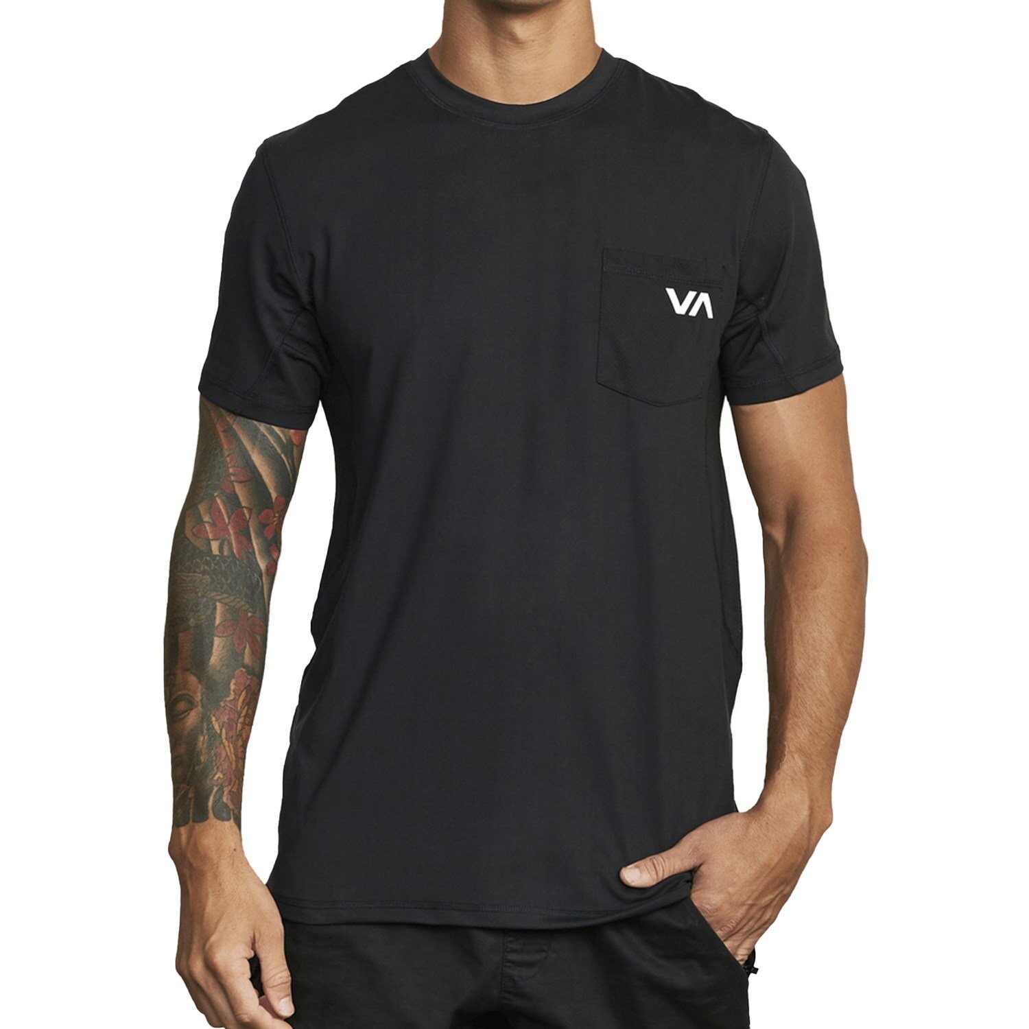 

Футболка RVCA Sport Vent, черный