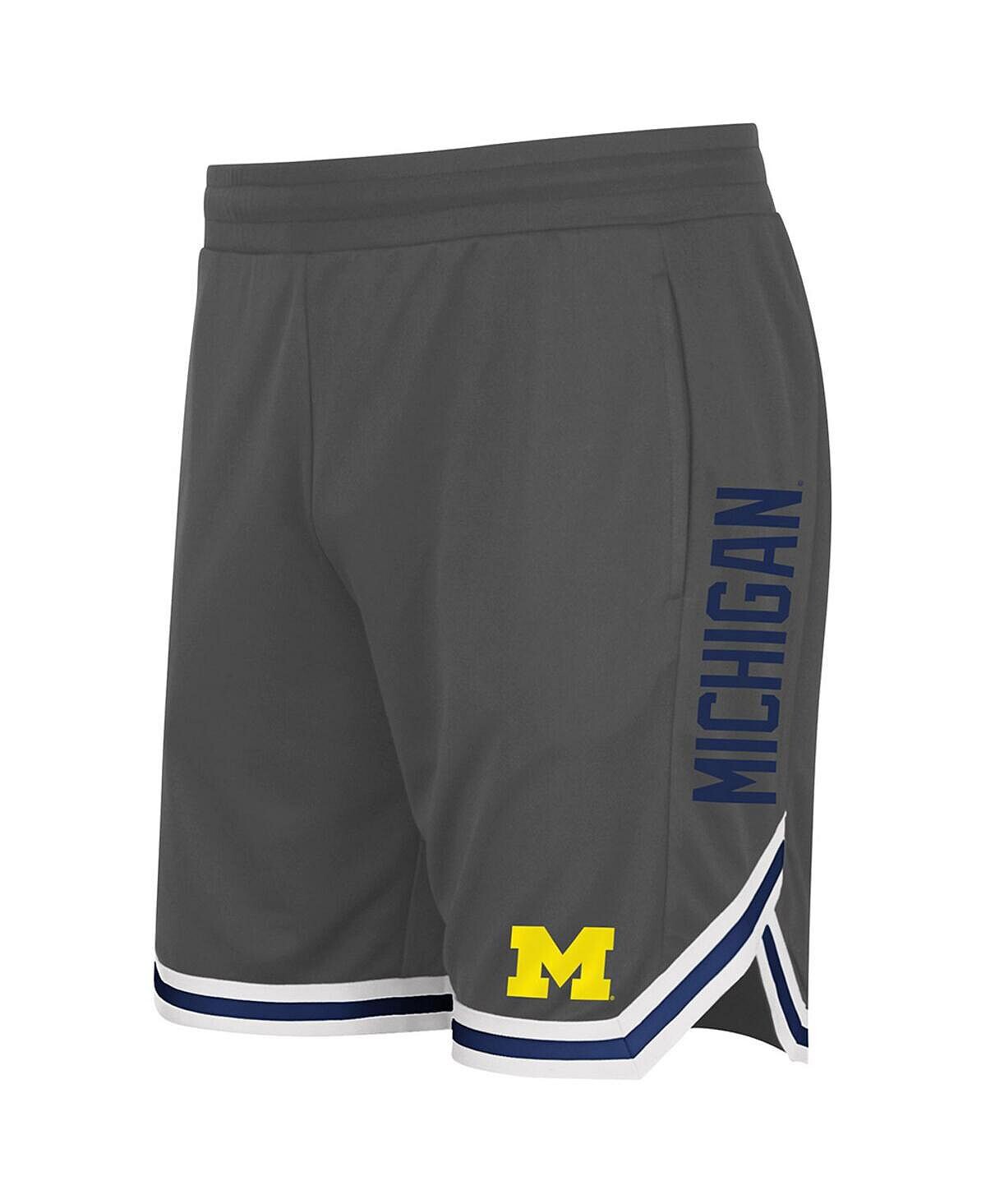 

Мужские темно-серые шорты michigan wolverines continuity Colosseum, мульти