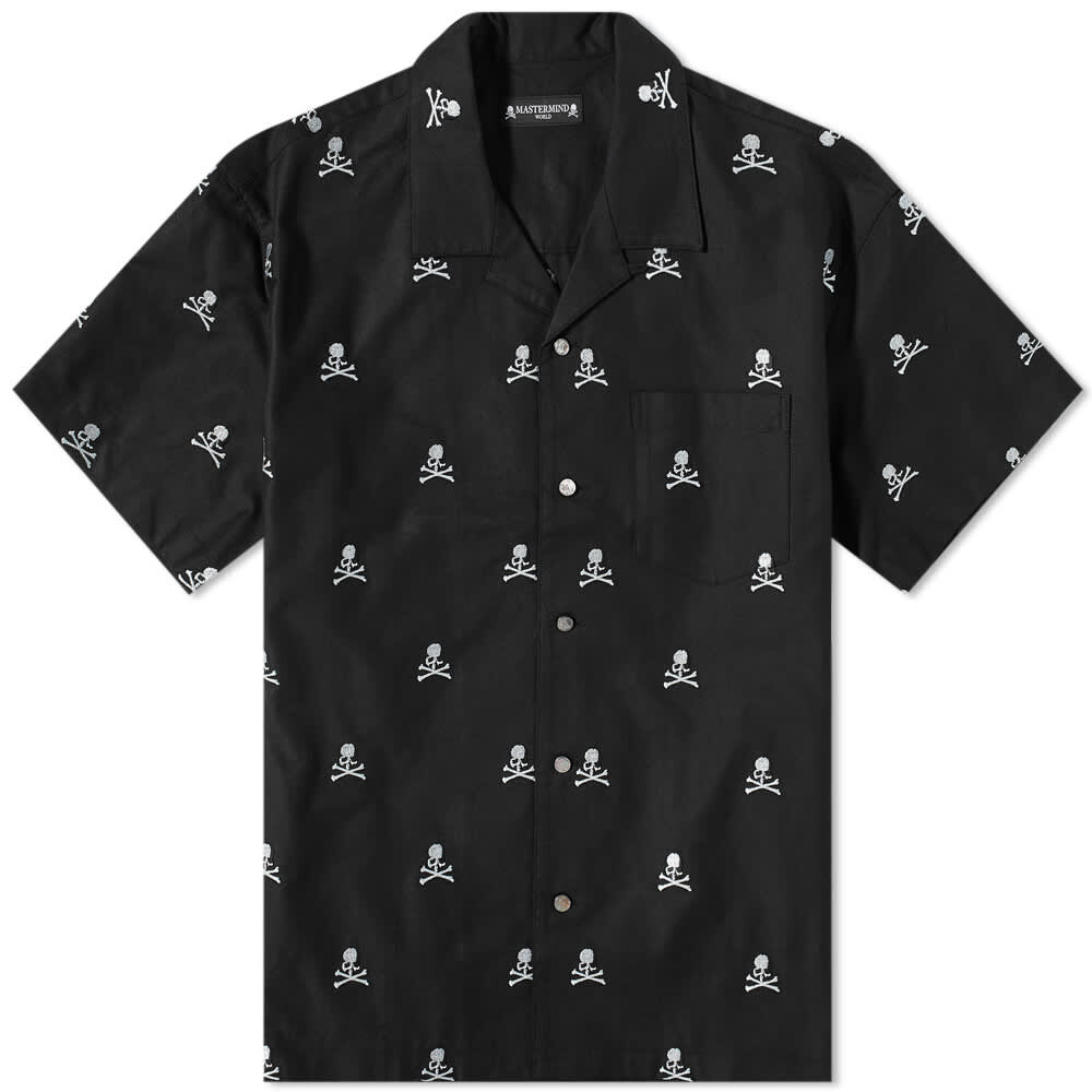 

Рубашка MASTERMIND WORLD All-Over Skull Logo Shirt